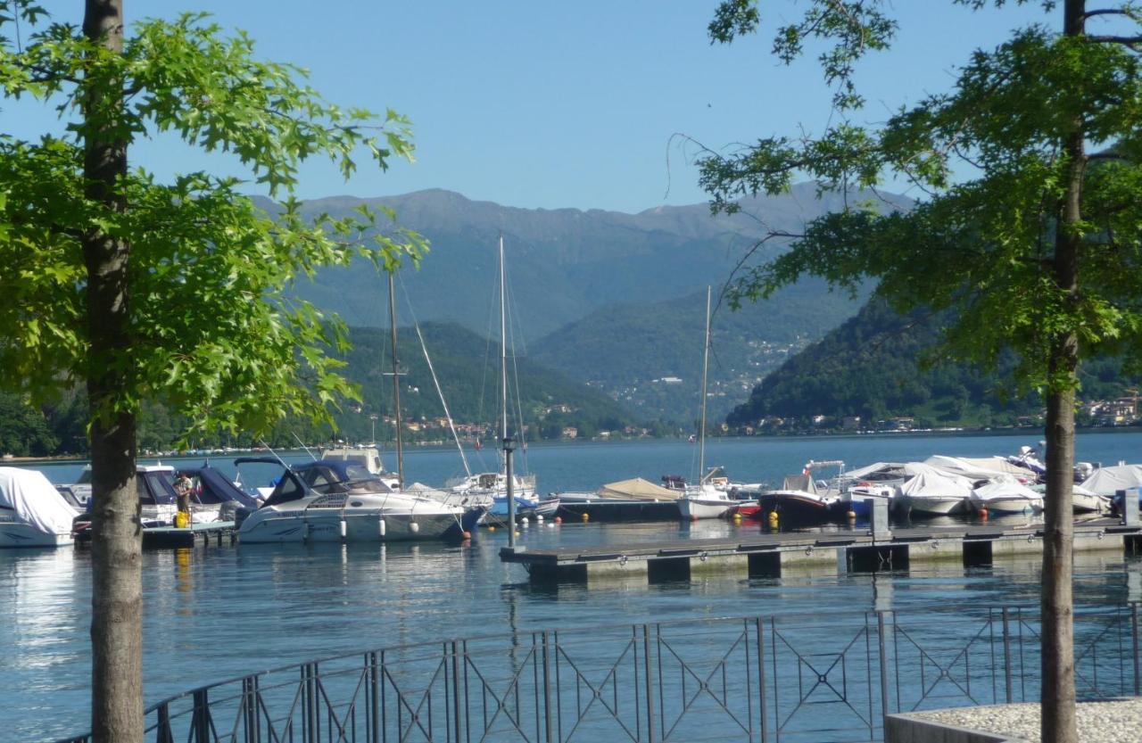 Ville Lago Lugano Porto Ceresio Esterno foto