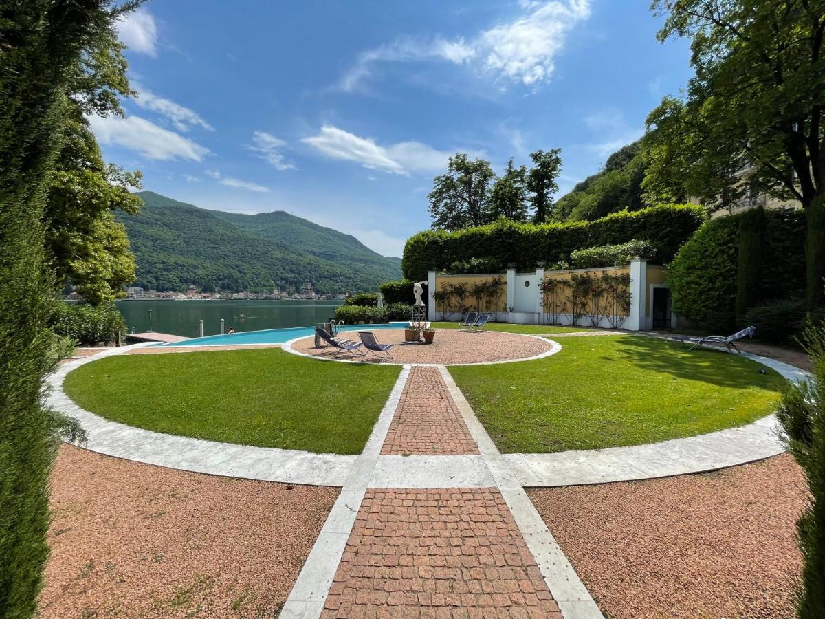 Ville Lago Lugano Porto Ceresio Esterno foto