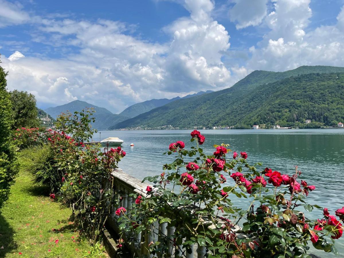 Ville Lago Lugano Porto Ceresio Esterno foto