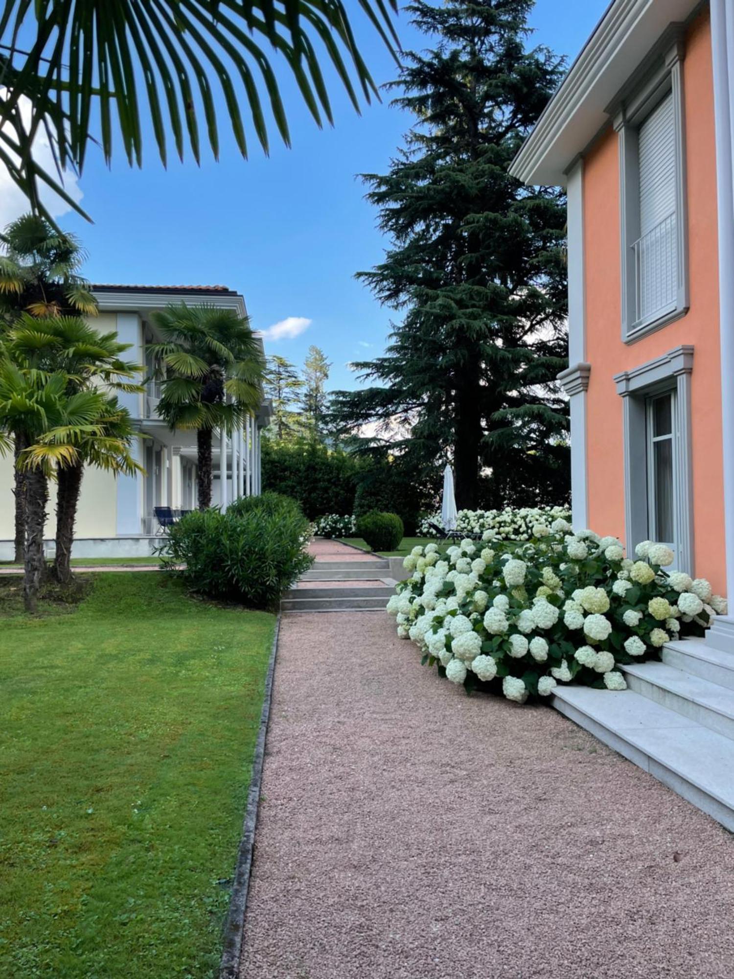 Ville Lago Lugano Porto Ceresio Esterno foto